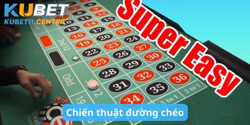 Chơi Roulette theo đường chéo cực đơn giản